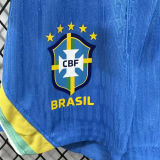 2026/27 Brazil Home Blue Player Version Shorts Pants 球员版