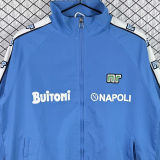 1987/1988 Napoli Blue Retro Windbreaker