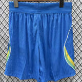 2026/27 Brazil Home Blue Player Version Shorts Pants 球员版