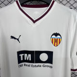 2026/27 Valencia Home White Fans Soccer Jersey