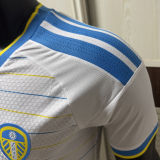 20226/27 Leeds United Home White Player Version Soccer Jersey