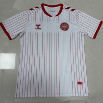 2026/27 Denmark Away White Fans Soccer Jersey