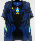 NEYMAR JR #10 Brazil Away Blue Player Version Soccer Jersey 2026/27 ★★