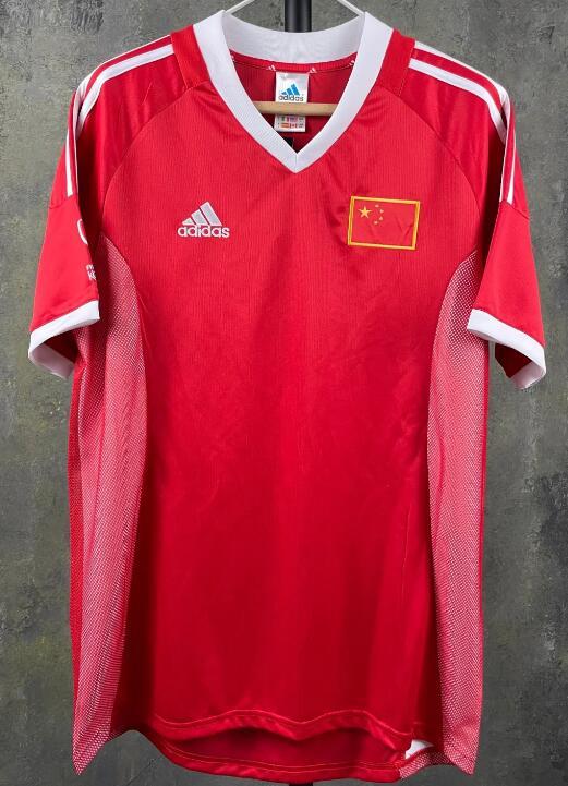 Retro China Away World Cup 1:1 Quality Soccer Jersey 2002