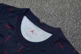 22/23 Paris Vest Training Suit Kit Black1:1 Quality Training Shirt