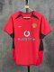 Manchester United Home 1:1 Quality Retro Soccer Jersey 2002/2004