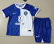Atletico Madrid Away Kids 1:1 Quality Soccer Jersey 23/24