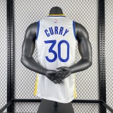 2023 NBA Golden State Warriors White CURRY#30 Men Jersey Top Quality Hot Pressing Number And Name