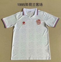 1995 Netherlands Away 1:1 Quality Retro Soccer Jersey
