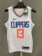 NBA Clipper away 【customized】George No.13 1:1 Quality