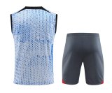 Liverpool Blue 1:1 Quality Training Vest（A-Set）23/24