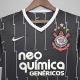 2011-2012 Retro Corinthians  Away Black 1:1 Quality Soccer Jersey