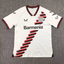 23/24 Bayer Leverkusen Away White Fans 1:1 Quality Soccer Jersey