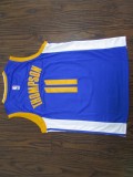 NBA 20 new warrior 11 Thompson blue 1:1 Quality