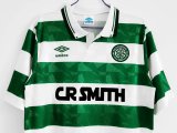 1989-1991 Celtic Home 1:1 Quality Retro Soccer Jersey