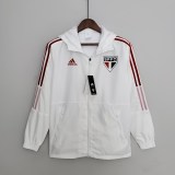 2022 Sao Paulo White Windbreaker