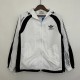 Adidas White Windbreaker 2023