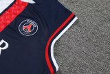 PSG Paris Jordan Blue 1:1 Quality Training Vest（A-Set）23/24