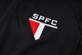 23/24 Sao Paulo Black Jacket Tracksuit 1:1 Quality