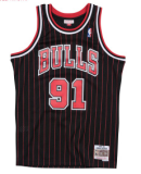 NBA Mitchell & Ness bull 91 stripes 1:1 Quality