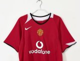 2004/2006 Manchester United Home Fans 1:1 Retro Soccer Jersey