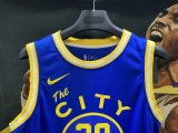 NBA Warrior blue Curry No. 30 1:1 Quality