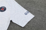 22/23 PSG Training Suit Gray 1:1 Quality Training Shirt