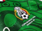 1998 Mexico Home Fans Version 1:1 Quality Retro Soccer Jersey