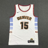 Nuggets JOKIC #15 White City Edition 1:1 Quality NBA Jersey