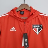 Sao Paulo Red Windbreaker 2022