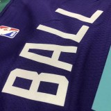 NBA Hornets Jordan BALL #2 Top Quality Hot Pressing 1:1 Quality