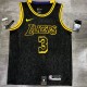 NBA Laker crew black snake 3 Davis with chip 1:1 Quality