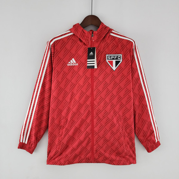 2022 Sao Paulo Red Windbreaker