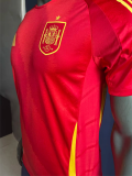 Spain Home Player 1:1 Quality Soccer Jersey 24/25