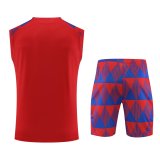 23/24 Barcelona Red 1:1 Quality Training Vest（A-Set）