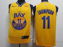 NBA 20 new warrior 11 Thompson yellow 1:1 Quality NBA 20 new warrior 11 Thompson yellow 1:1 Quality