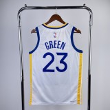 NBA Golden State Warriors White GREEN#23 Men Jersey Top Quality Hot Pressing Number And Name 2023