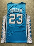 University of North Carolina # 23 wathet University Jersey 1:1 Quality