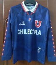 1996 Retro Universidad De Chile Home Fans long sleeve 1:1 Quality Soccer Jersey 1996 Retro Universidad De Chile Home Fans long sleeve 1:1 Quality Soccer Jersey