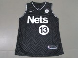 NBA 2021 Nets #13 Harden award black 1:1 Quality