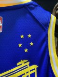 NBA Warrior blue Thompson No. 11 1:1 Quality