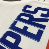 NBA Clippers LEONARD #2 White 75th Anniversary Top Quality Hot Pressing 1:1 Quality