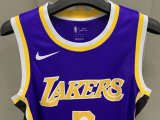 NBA Laker purple Davis No.3 1:1 Quality