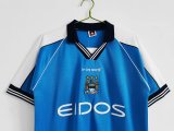 1999-2001 Manchester City Home 1:1 Quality Retro Soccer Jersey