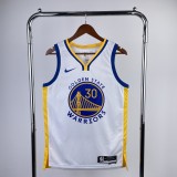 NBA Golden State Warriors White CURRY#2974 Men Jersey Top Quality Hot Pressing Number And Name 2023