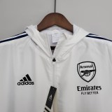 2022 Arsenal White Windbreaker