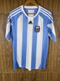 2010 Argentina Home Fans Retro 1:1 Quality Soccer Jersey