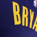 NBA Lakers retro purple V-neck 8 Kobe with chip 1:1 Quality