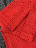 Chicago Bulls Jordan #12 Red Hot Pressing 1:1 Quality Men NBA Jersey 1990