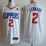 NBA New season Express (new fabric print) Leonard city version 2 dark blue, black, white 1:1 Quality